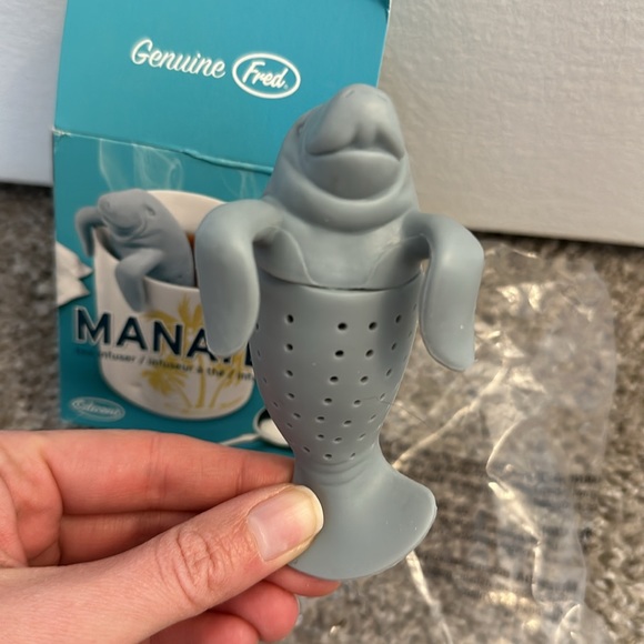 NWT Manatea Silicone Tea Infuser - Picture 4 of 6